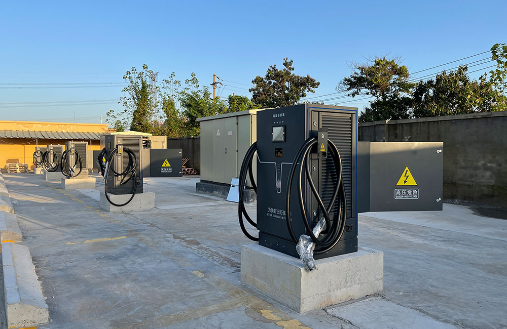 Battery Electric Mixer Charging Station of Ruilong Commercial Concrete in  Zhengzhou, Henan
